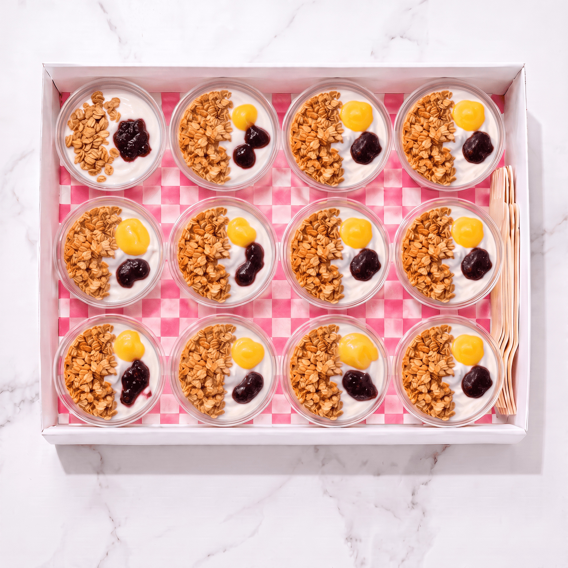 Lemon + Fig Parfaits (Set of 12) - Butter Catering KC | Kansas City Catering