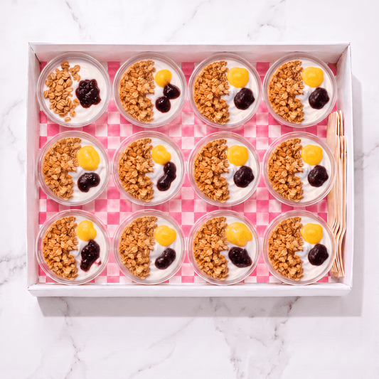 Lemon + Fig Parfaits (Set of 12) - Butter Catering KC | Kansas City Catering