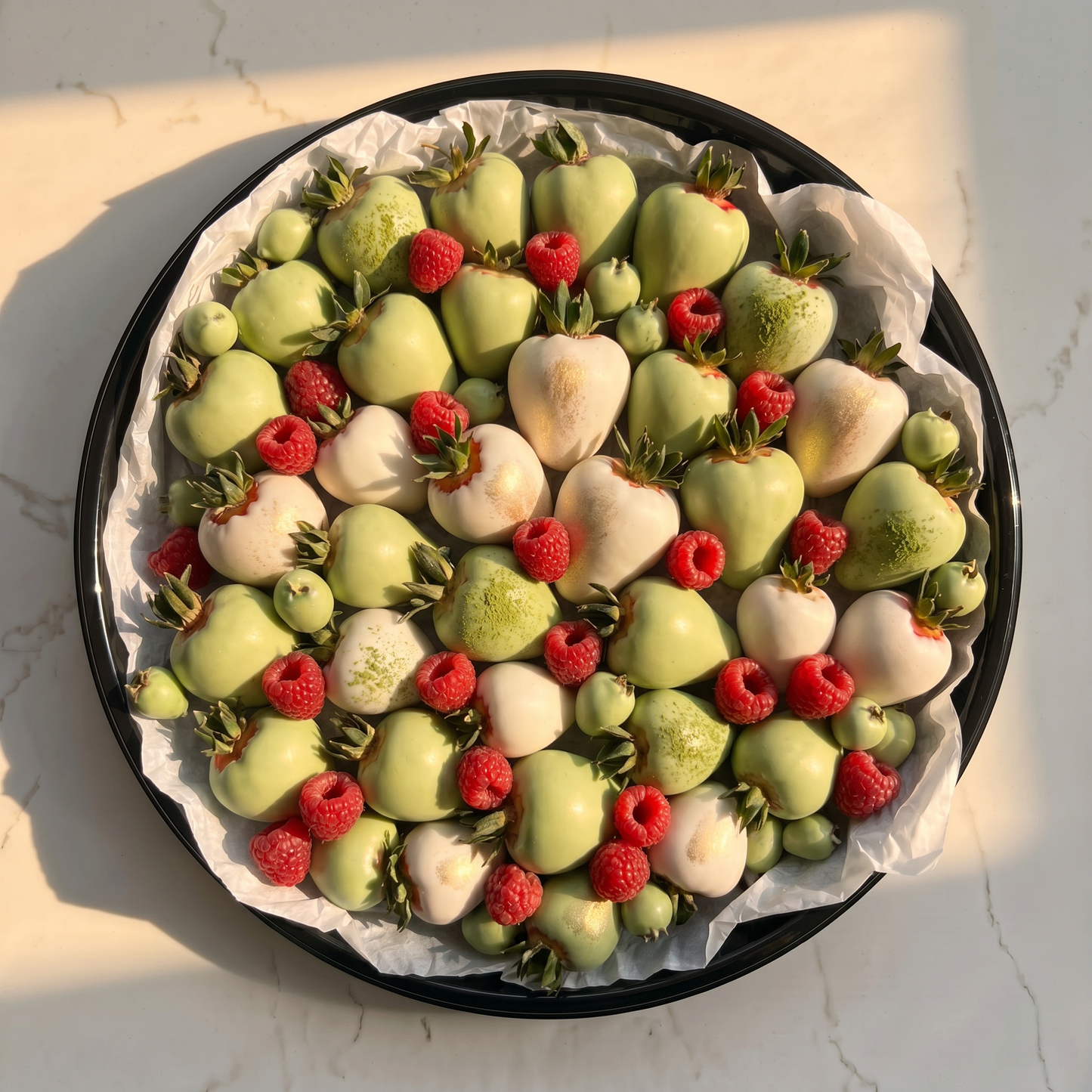 The Matcha Berry Tray