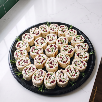 Merry Pinwheels Tray