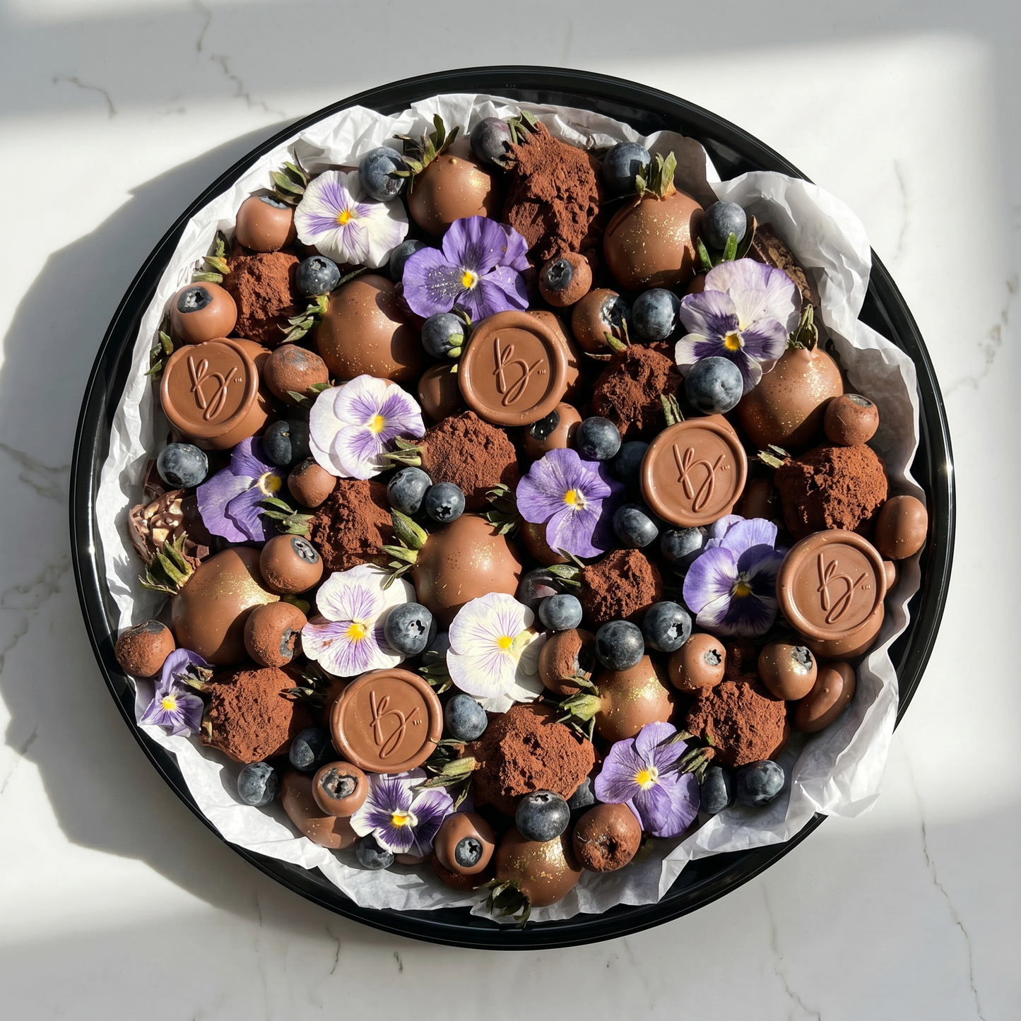 The Midnight Garden Berry Tray