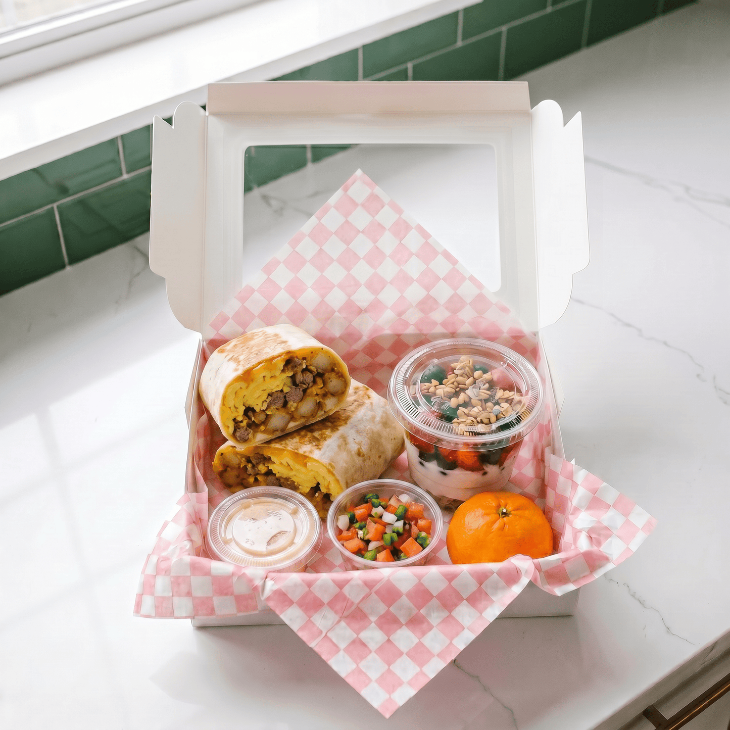 Morning Breakfast Burrito Box - Butter Catering KC | Kansas City Catering