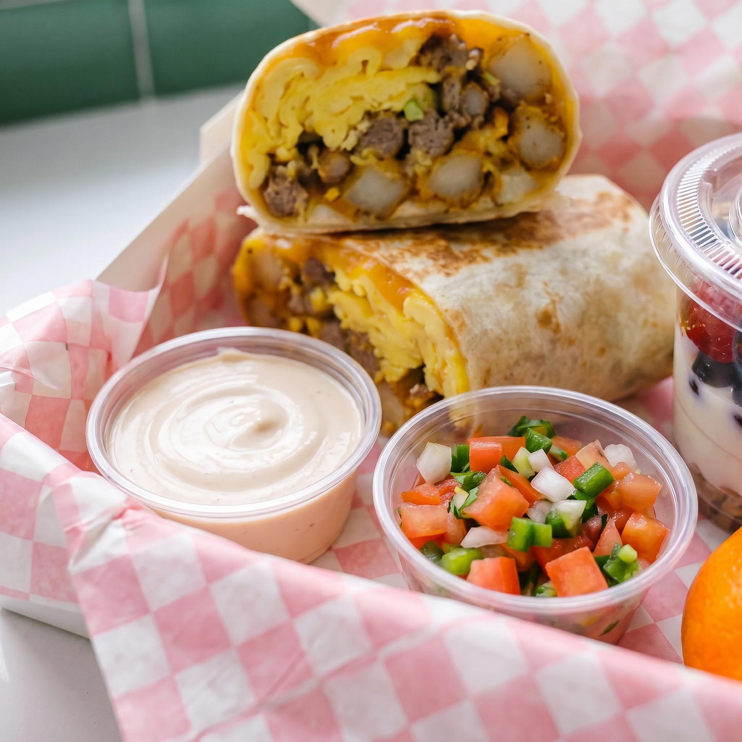 Morning Breakfast Burrito Box - Butter Catering KC | Kansas City Catering