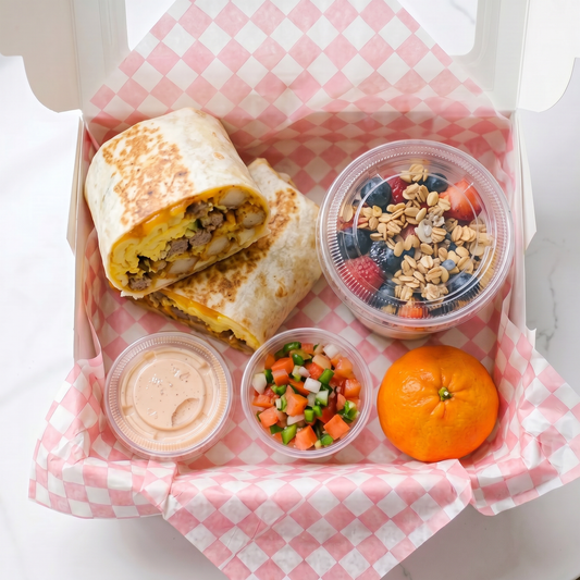 Morning Breakfast Burrito Box - Butter Catering KC | Kansas City Catering