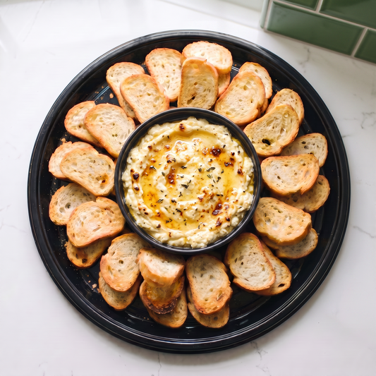Caramelized Onion Feta Dip Tray