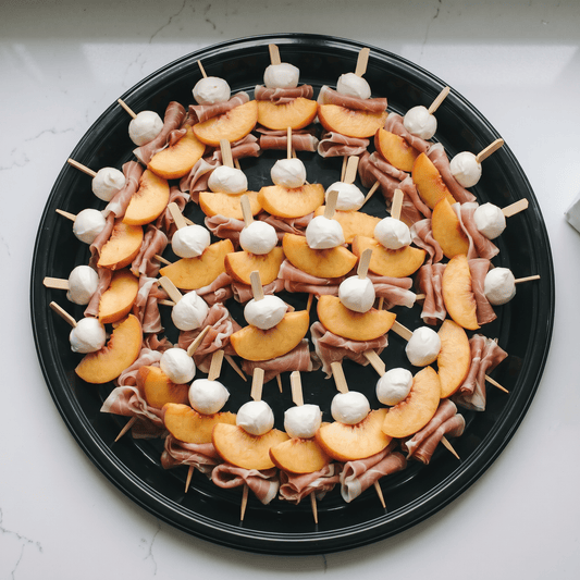 Peach + Prosciutto Skewer Tray - Butter Catering KC | Kansas City Catering