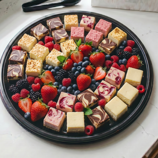 Petite Cheesecake Tray - Butter Catering KC | Kansas City Catering