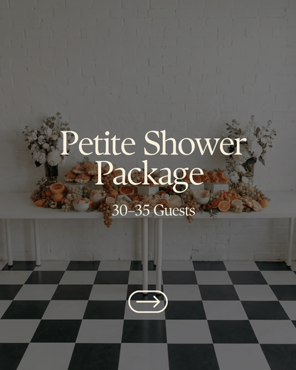Petite Shower Menu— 30–35 Guests - Butter Catering KC | Kansas City Catering