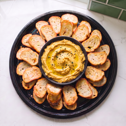 Pumpkin Feta Dip Tray