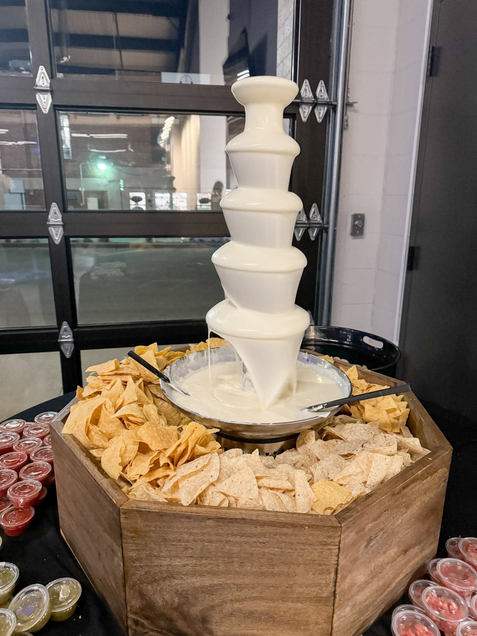 Queso Fountain Rental - Butter KC