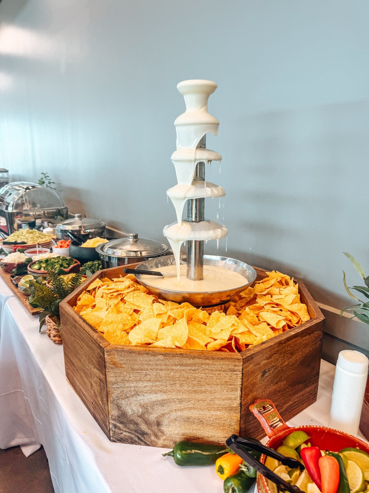 Queso Fountain Rental - Butter KC