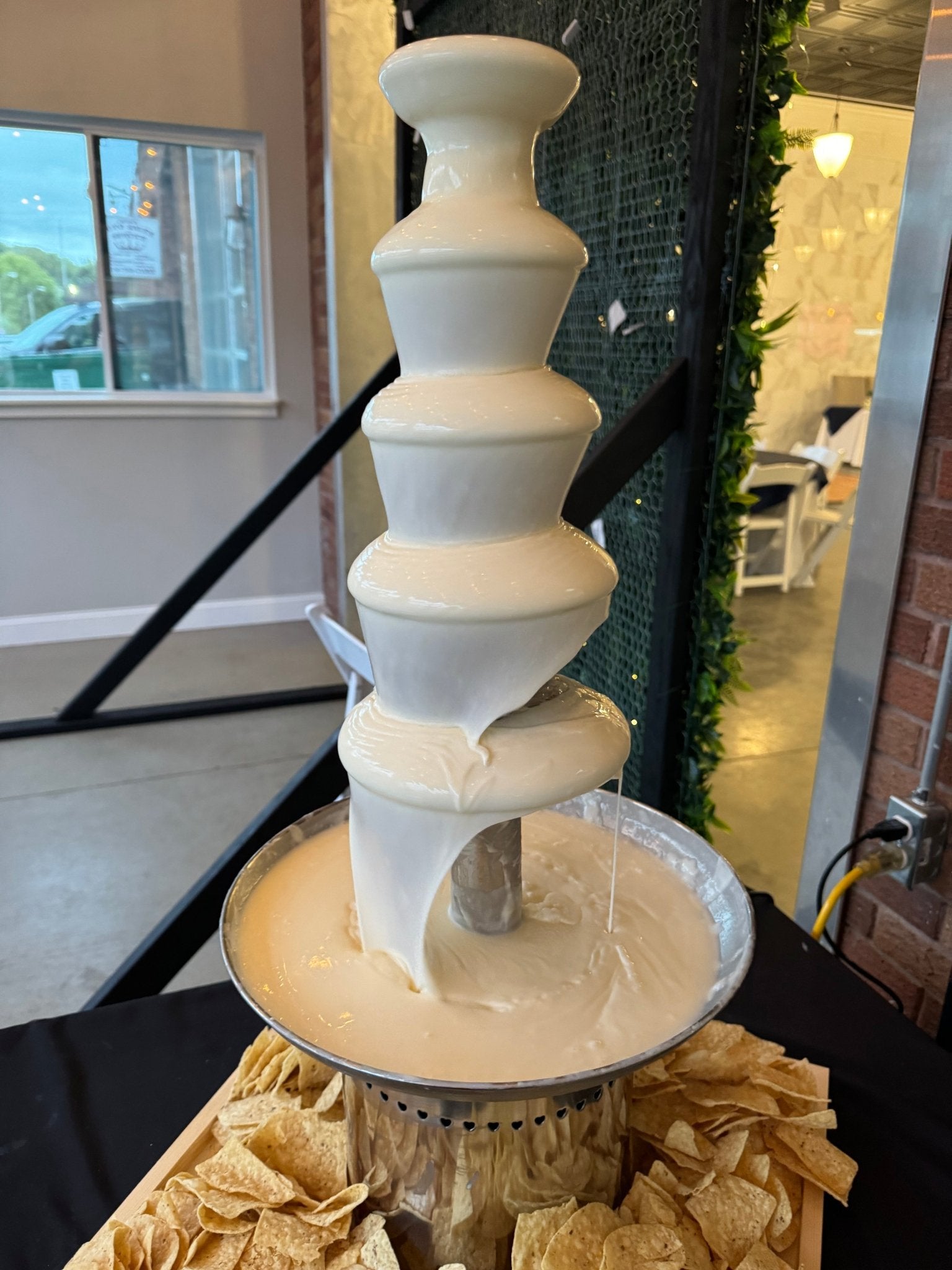Queso Fountain Rental - Butter KC