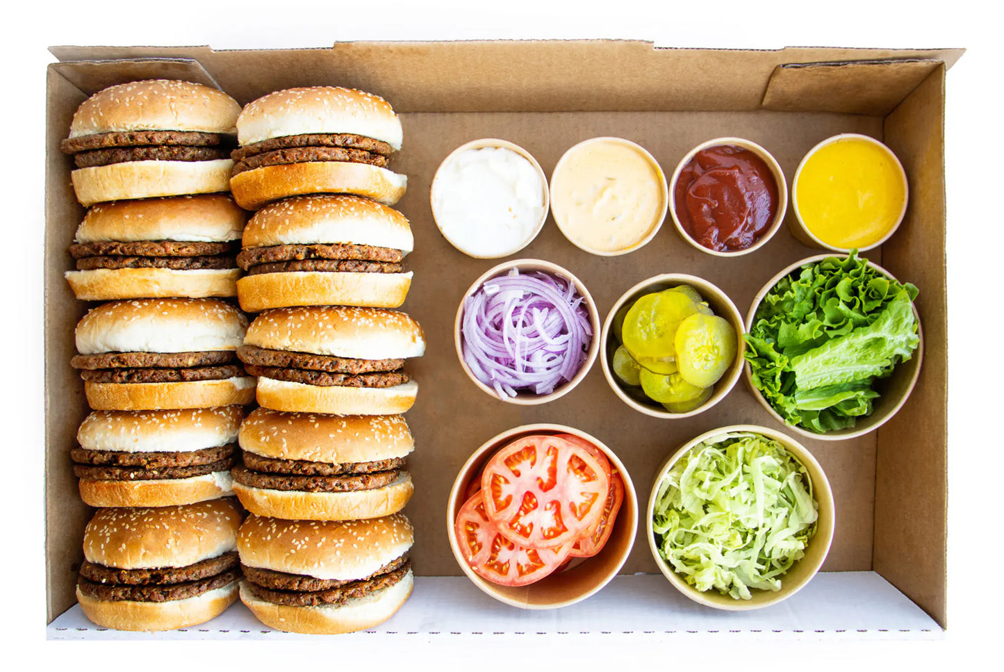 Burger Bar | Serves 10