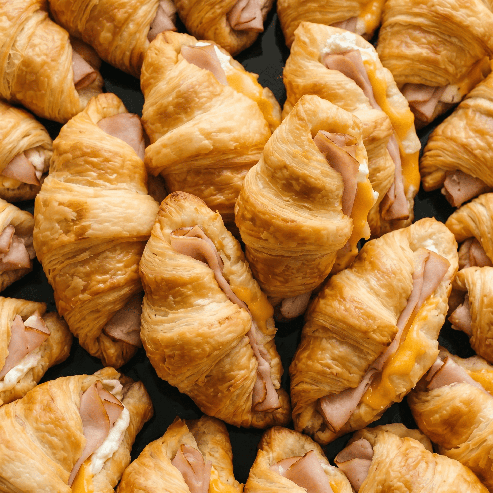 Stuffed Mini Ham Breakfast Croissants - Butter Catering KC | Kansas City Catering