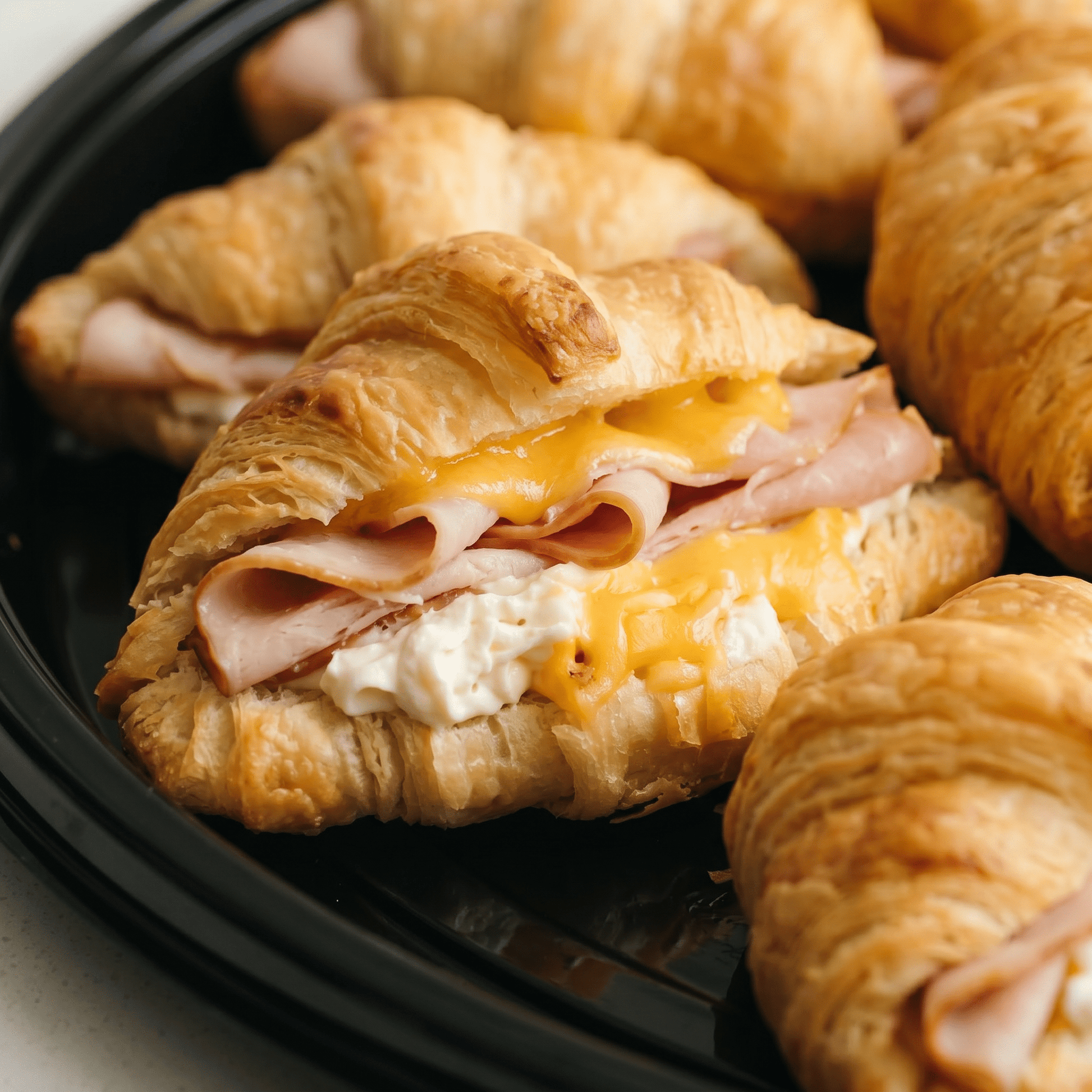 Stuffed Mini Ham Breakfast Croissants - Butter Catering KC | Kansas City Catering