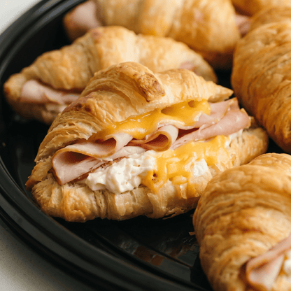 Stuffed Mini Ham Breakfast Croissants - Butter Catering KC | Kansas City Catering