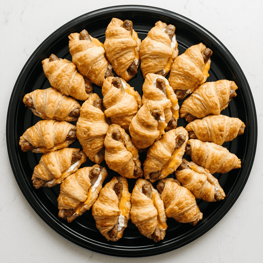 Stuffed Mini Sausage Breakfast Croissants - Butter Catering KC | Kansas City Catering