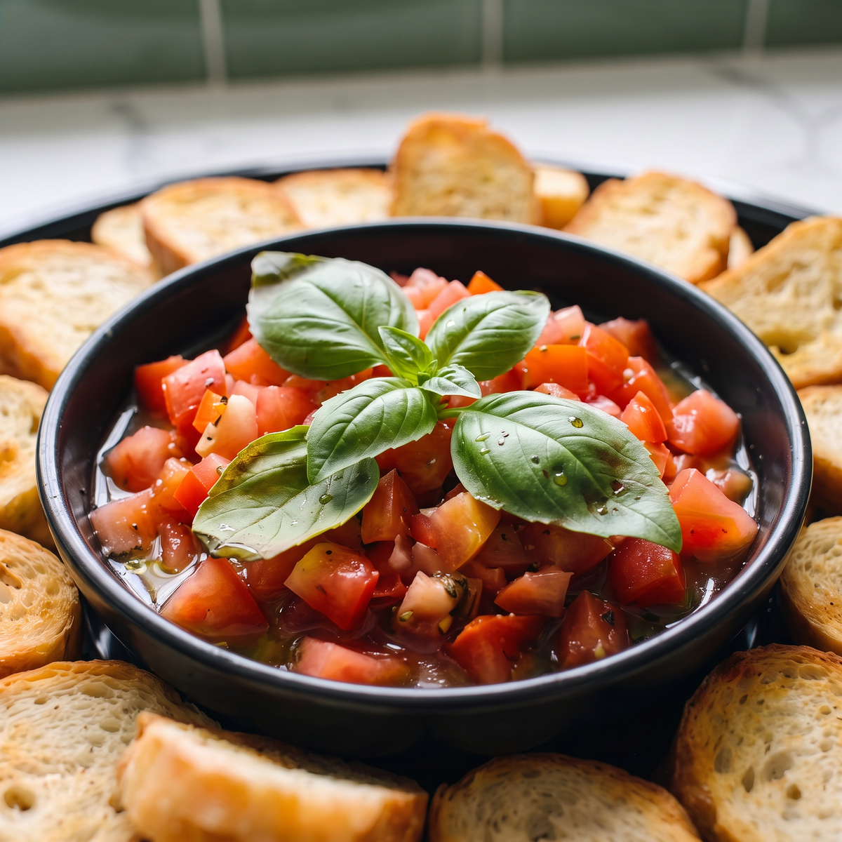 The Bruschetta Dip Tray - Butter Catering KC | Kansas City Catering