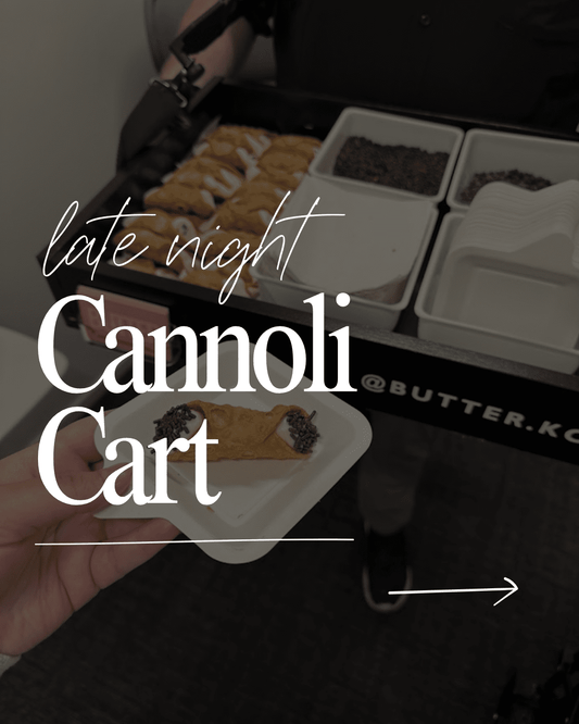 The Cannolis Mobile Cart | Late Night Snack - Butter KC | Kansas City Catering
