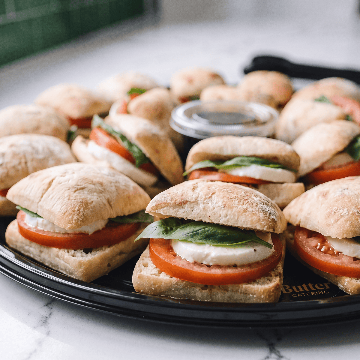 The Caprese Slider Tray - Butter Catering KC | Kansas City Catering