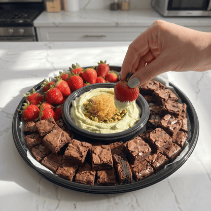 The Dubai Chocolate Dip Tray - Butter Catering KC | Kansas City Catering