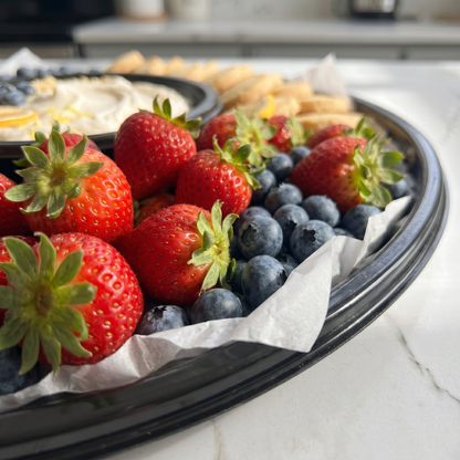 The Lemon Cream Dip Tray 🍋 - Butter Catering KC | Kansas City Catering