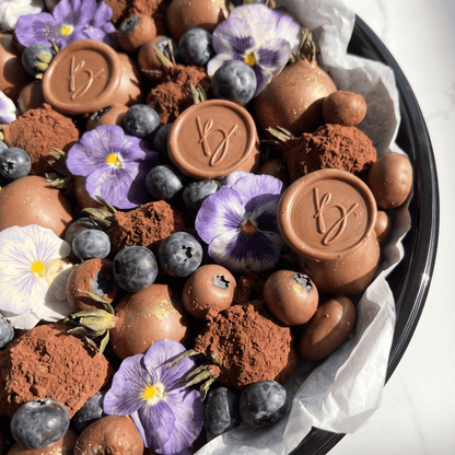 The Midnight Garden Berry Tray - Butter Catering KC | Kansas City Catering