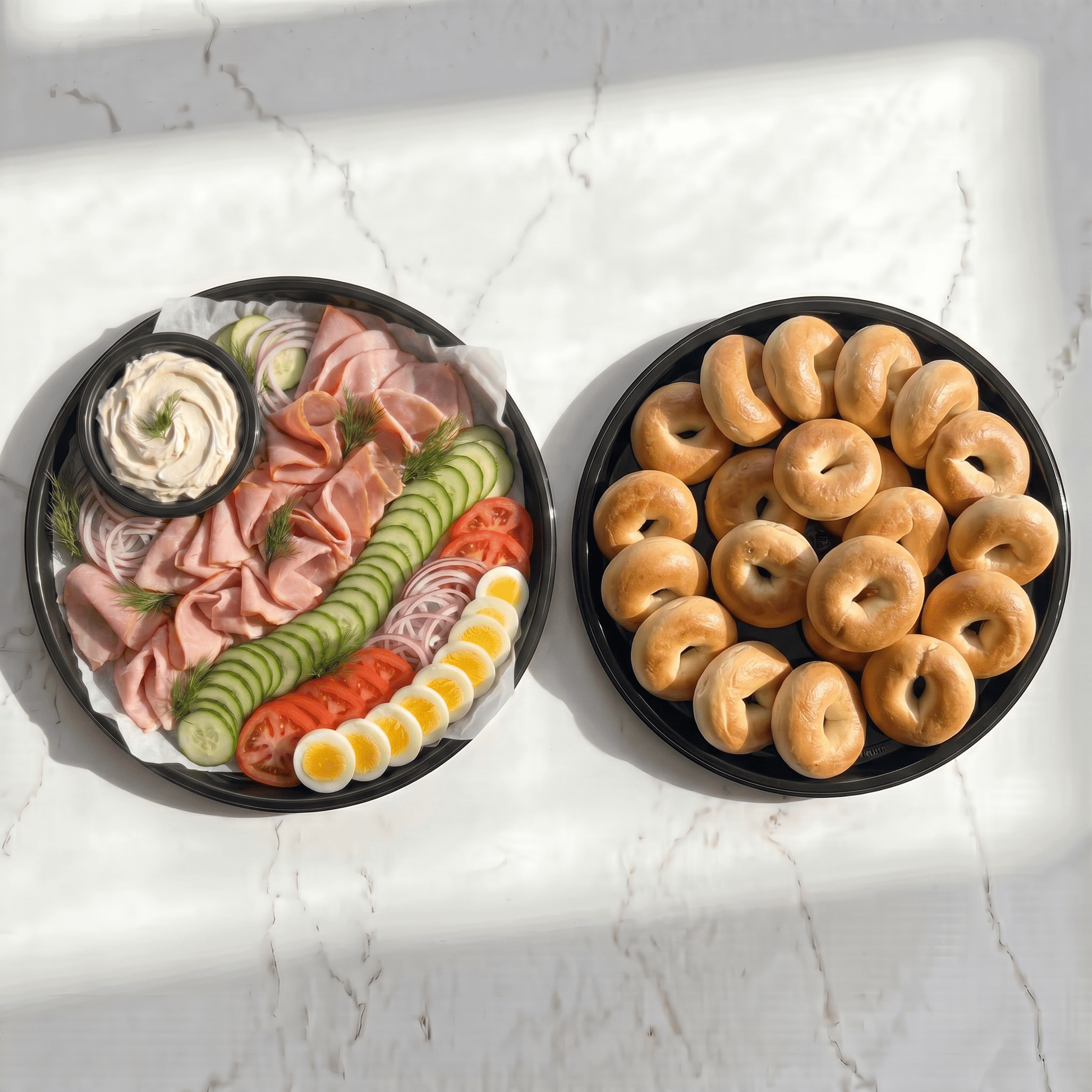 The Morning Classic Bagel Tray - Butter Catering KC | Kansas City Catering