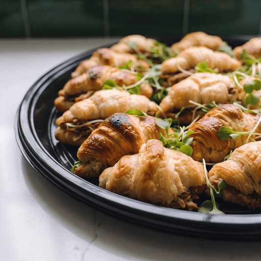 The Pulled Pork Croissant Tray - Butter Catering KC | Kansas City Catering