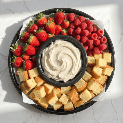 The Strawberry Shortcake Dip Tray - Butter Catering KC | Kansas City Catering