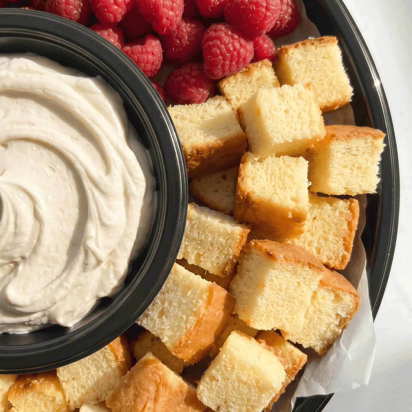 The Strawberry Shortcake Dip Tray - Butter Catering KC | Kansas City Catering