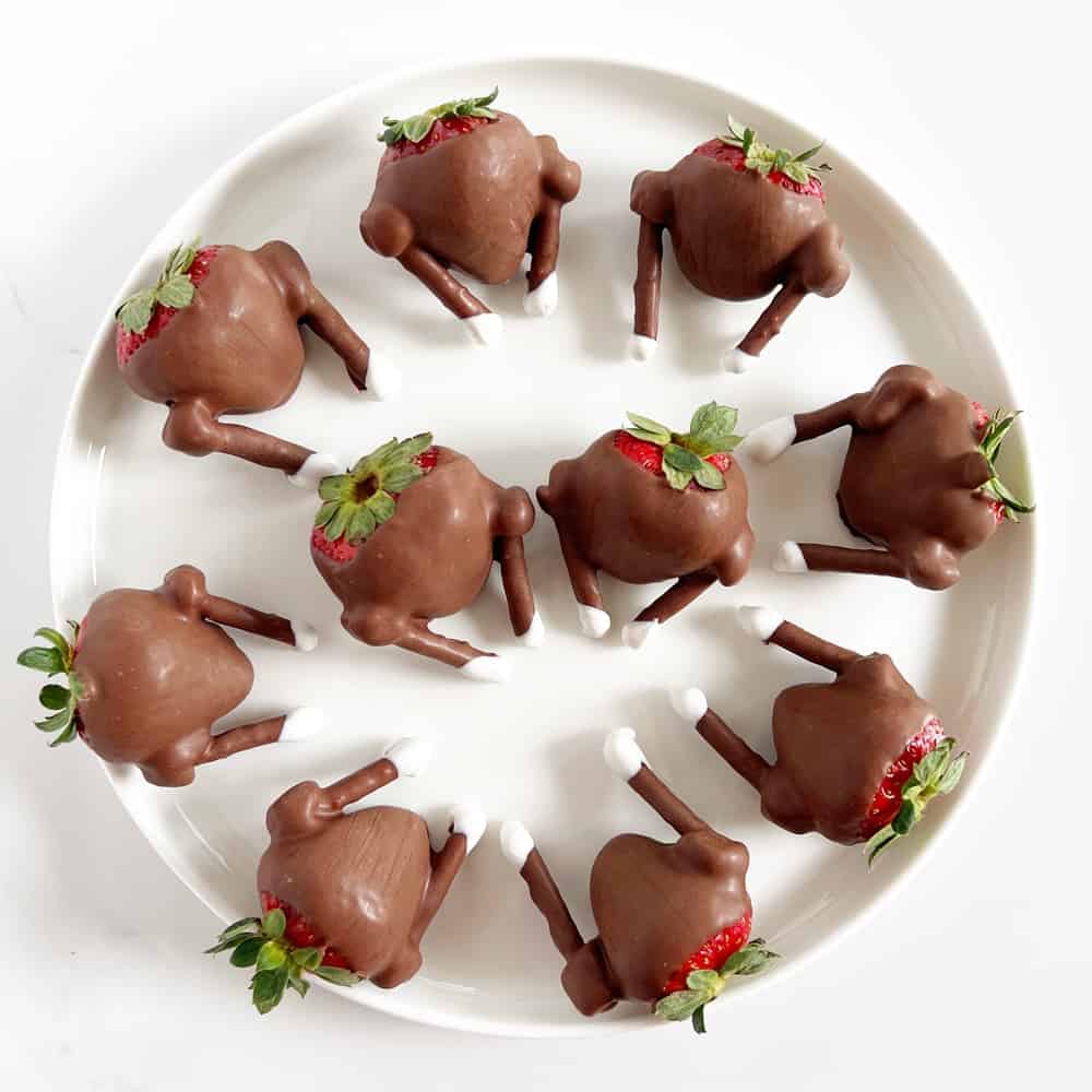 Turkey Dipped Strawberries (per dozen) - Butter KC