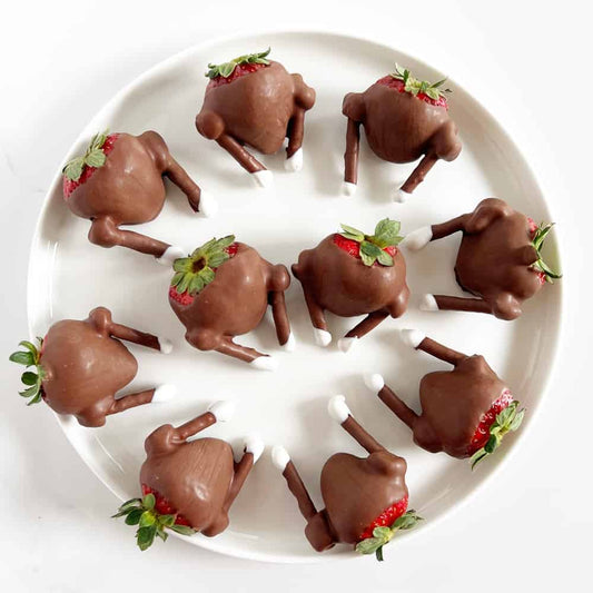 Turkey Dipped Strawberries (per dozen) - Butter KC