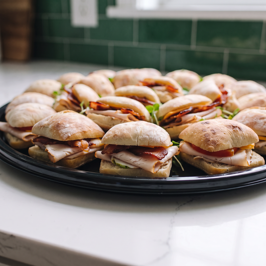 The Turkey Club Slider Tray