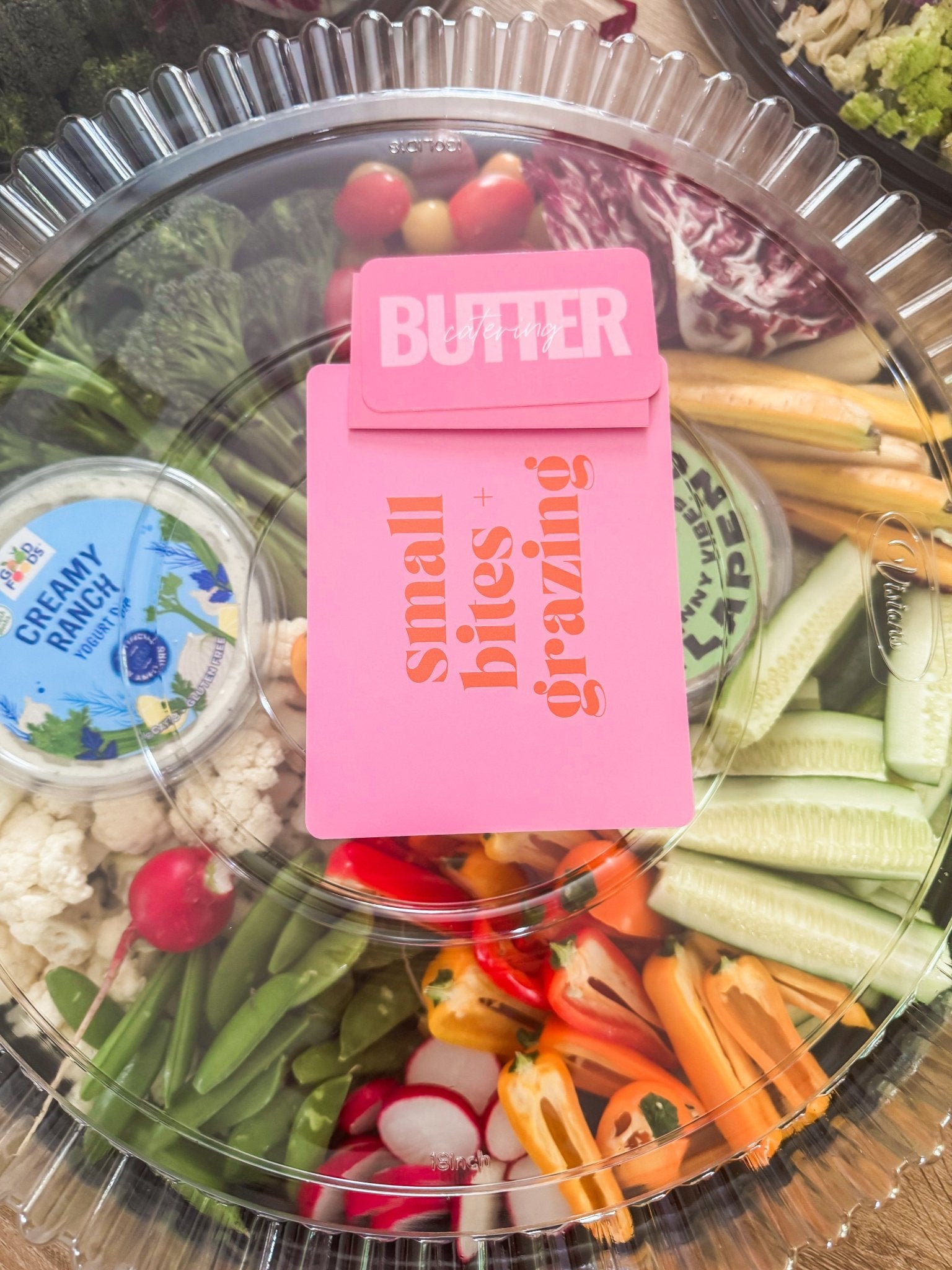 Veggie Crudité Tray - Butter KC