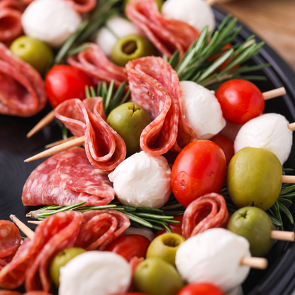 Holiday Caprese Wreath