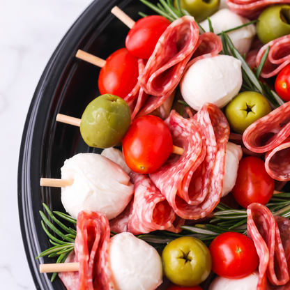 Holiday Caprese Wreath