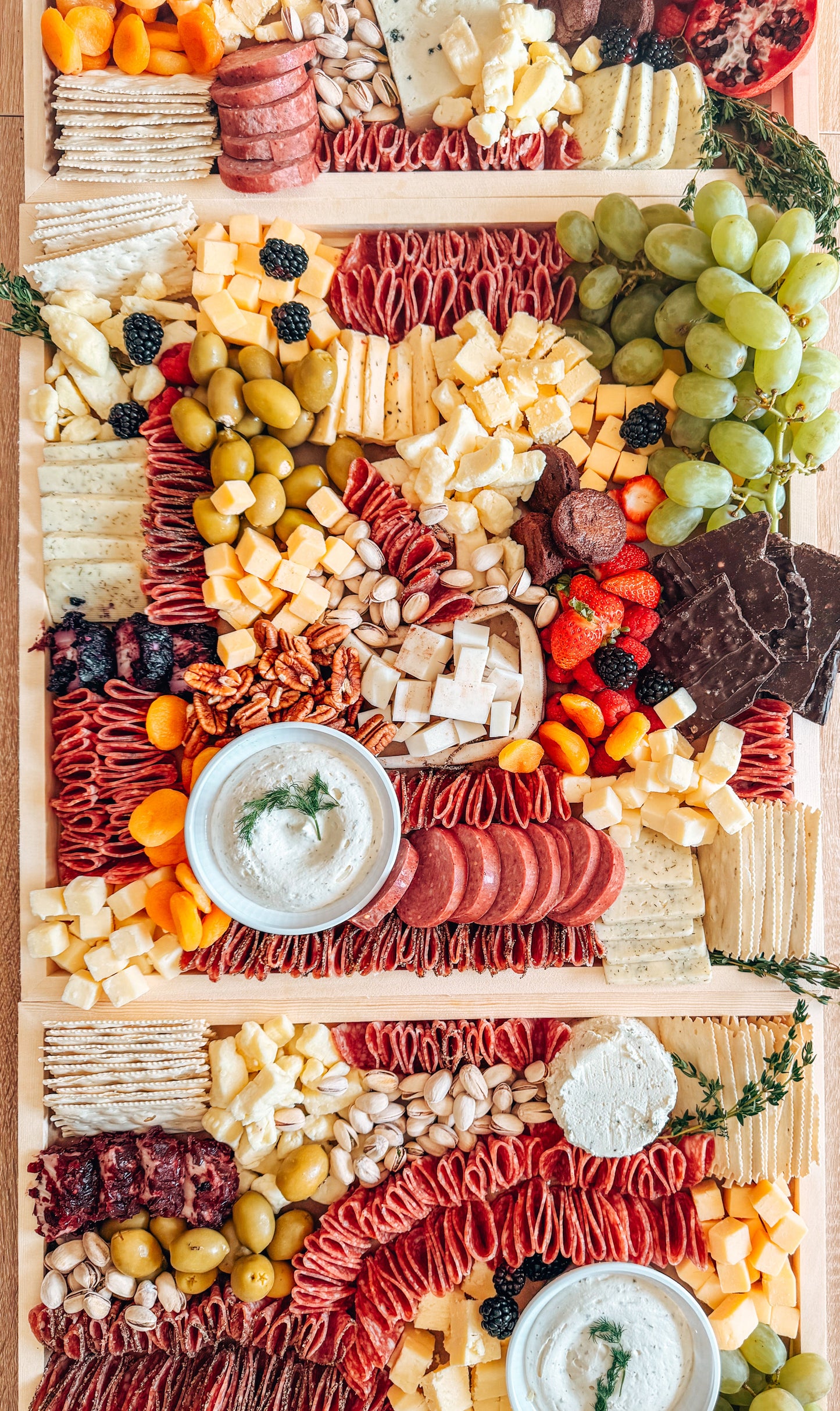 Charcuterie Graze + Go Board