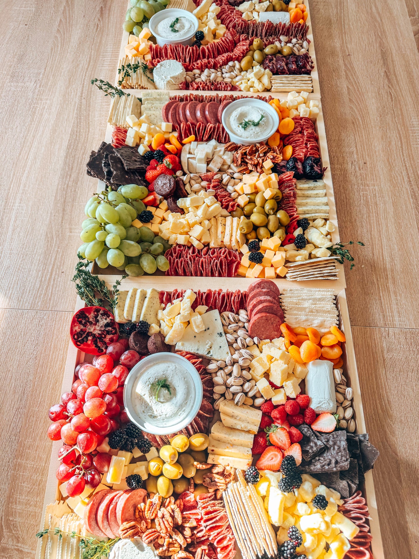 Charcuterie Graze + Go Board