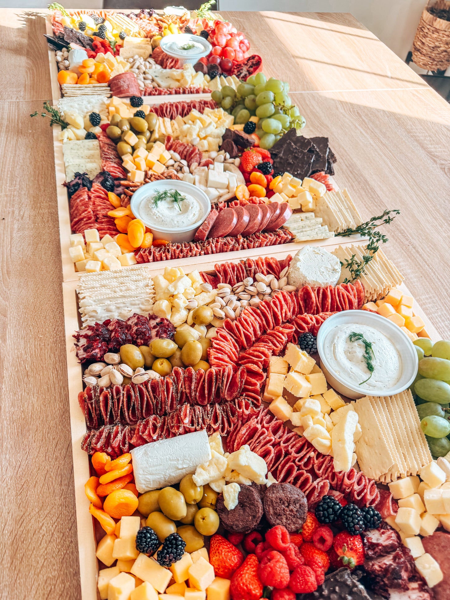 Charcuterie Graze + Go Board