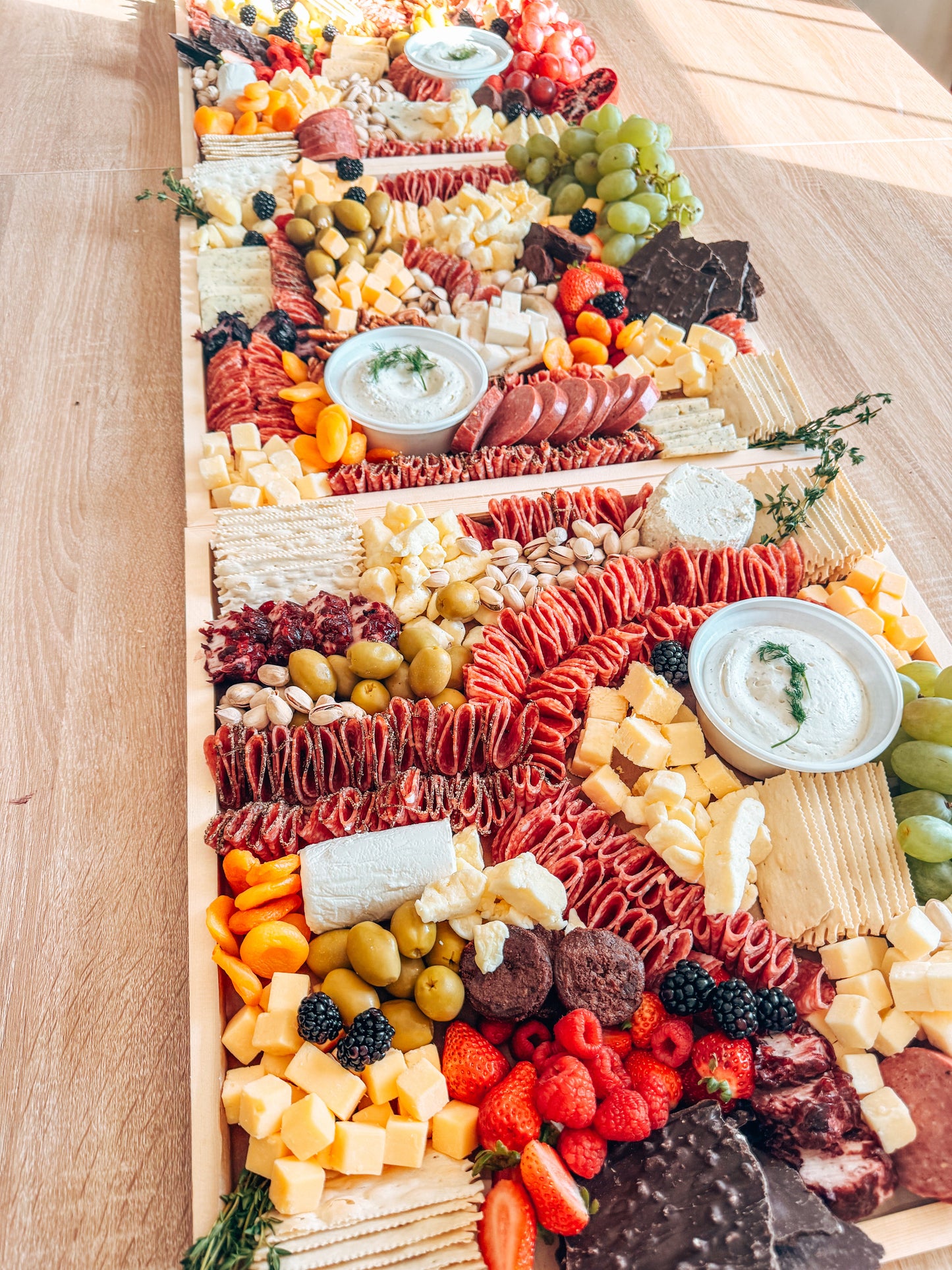 Charcuterie Graze + Go Board