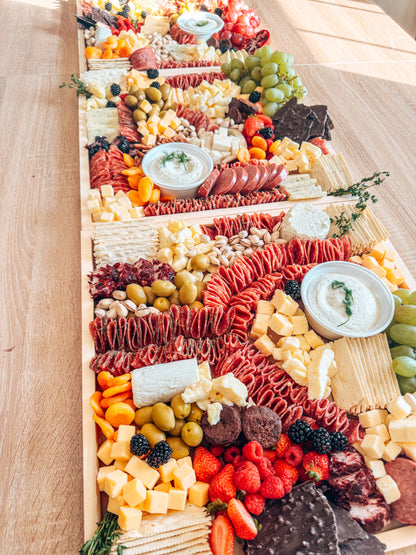 Charcuterie Graze + Go Board