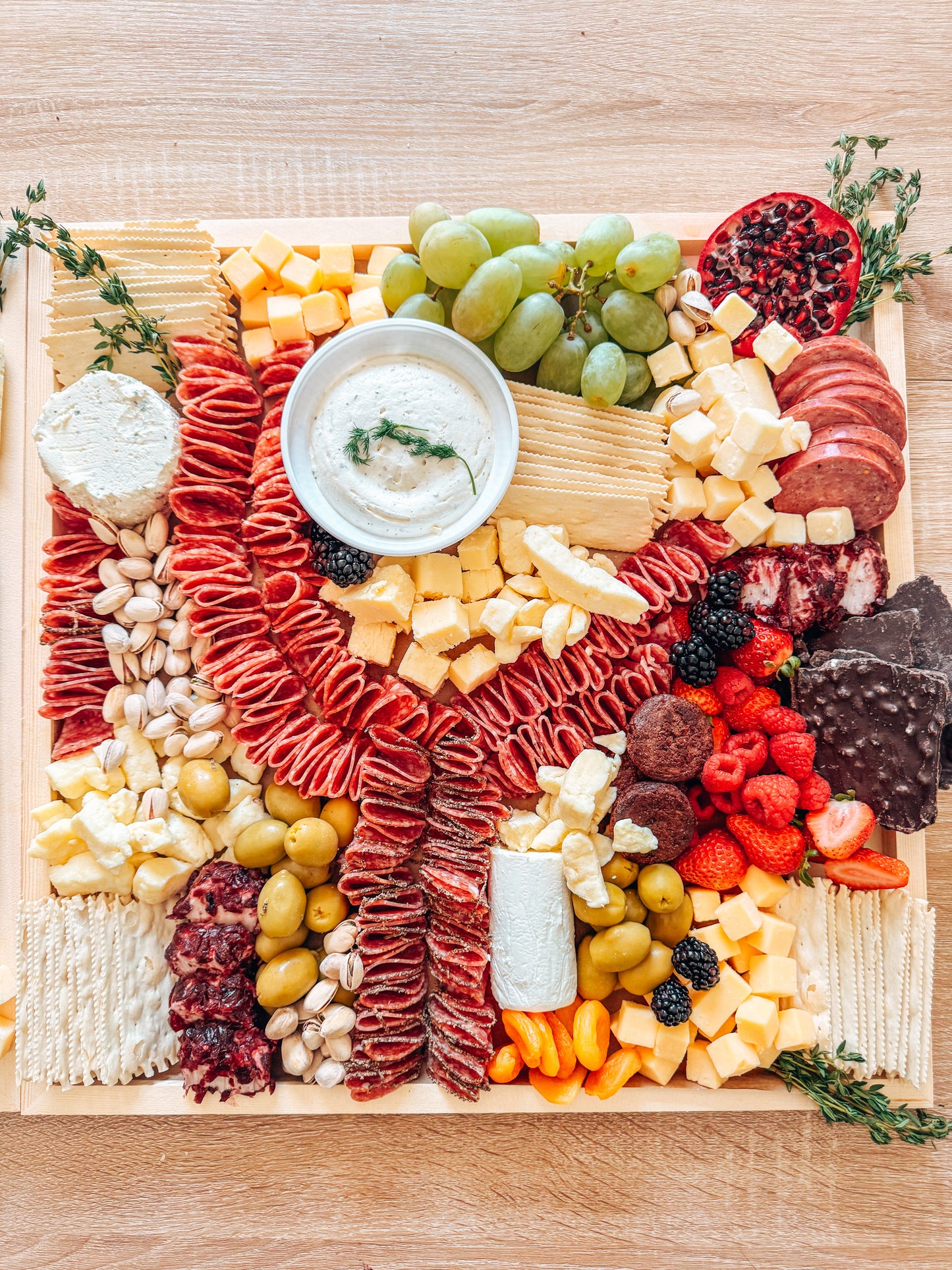 Charcuterie Graze + Go Board
