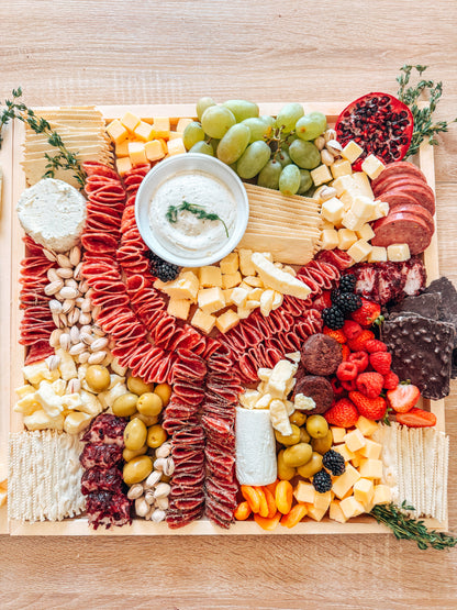 Charcuterie Graze + Go Board