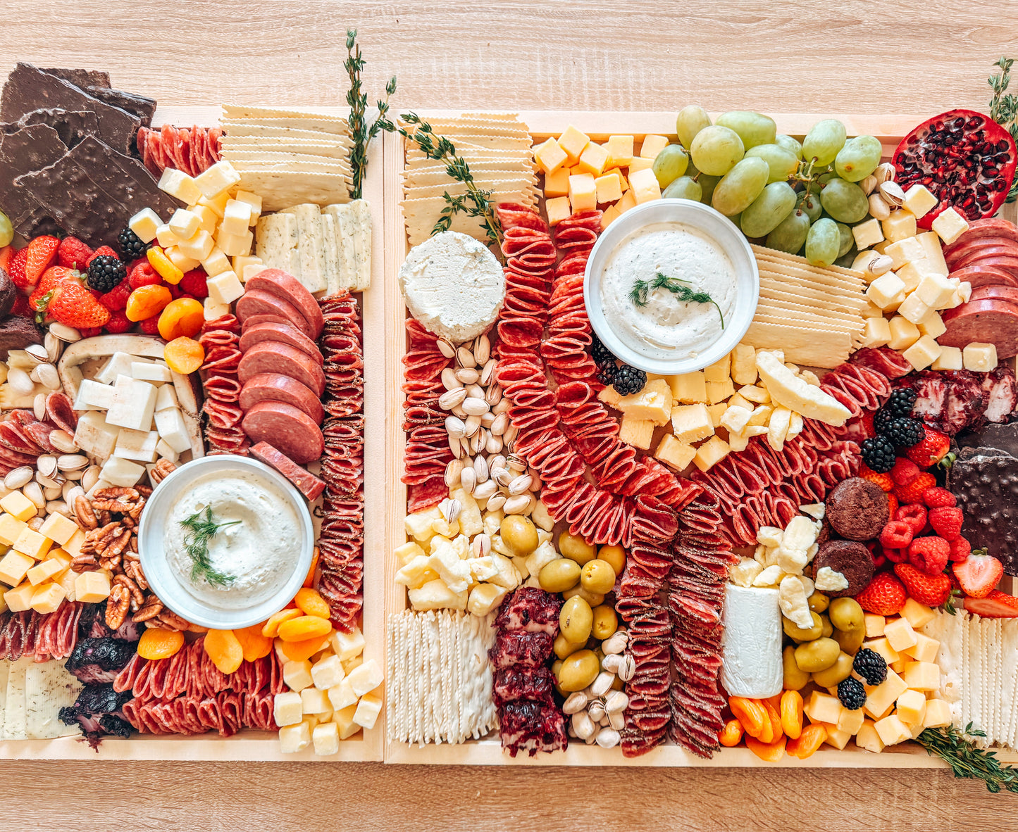 Charcuterie Graze + Go Board