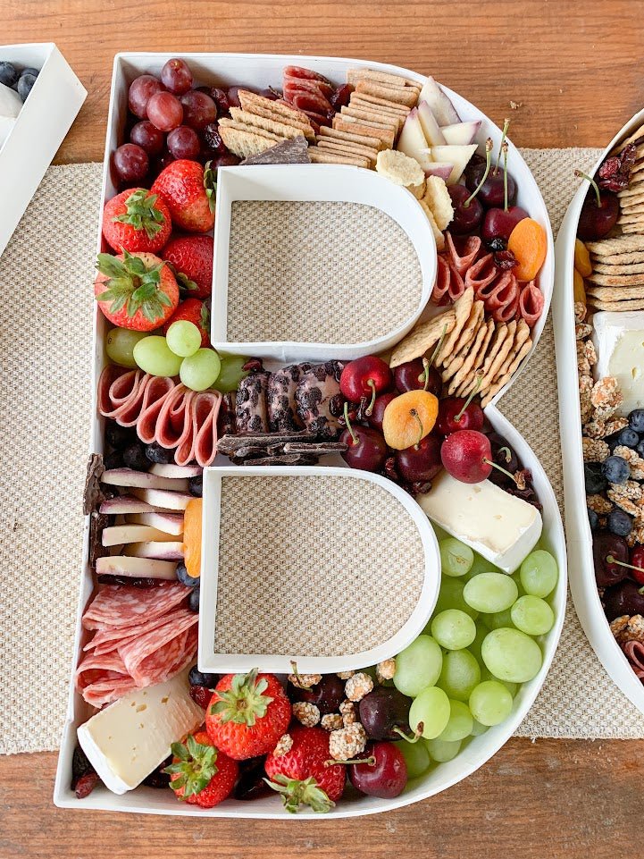 Letter/Number Graze Trays - Butter KC