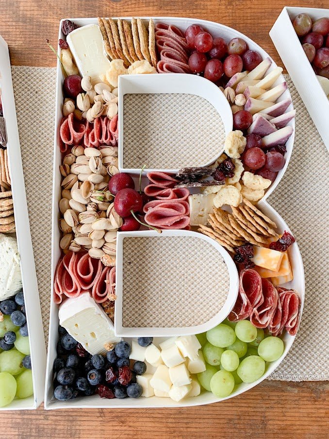 Letter/Number Graze Trays - Butter KC
